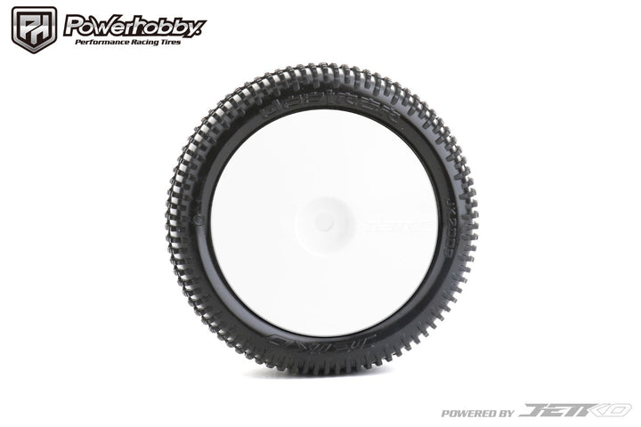 Powerhobby Desirer 1/10 4WD Front Buggy Clay Tires Mound White Medium Soft