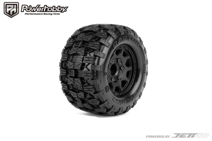 Powerhobby 1/10 2.8" MT Raptor Tires (2) w/ Removable Hex Wheels