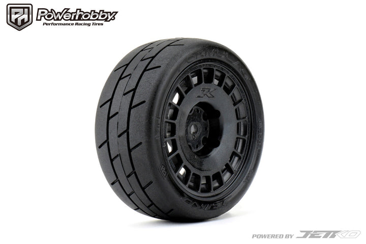 Powerhobby 1/10 Rally Car Formula Mounted Tires / Radial Wheels (4)