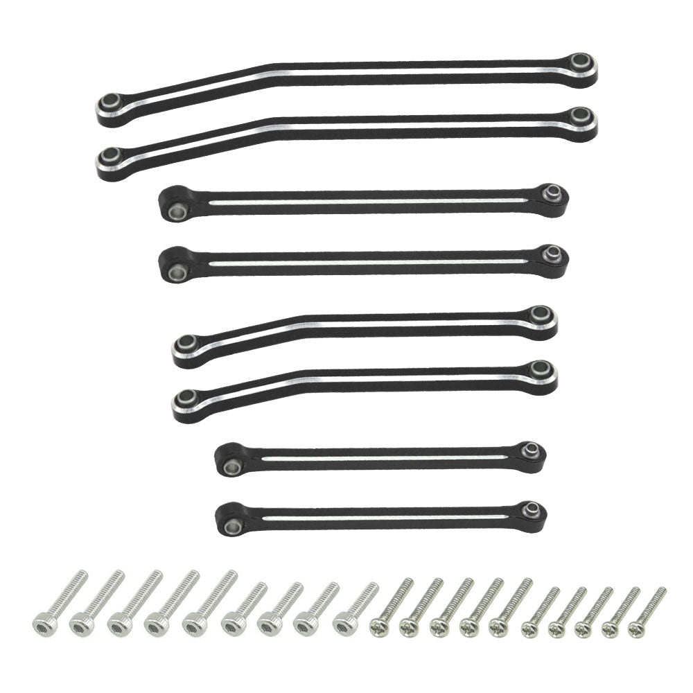 Powerhobby Aluminum Chassis Links Black Axial SCX30