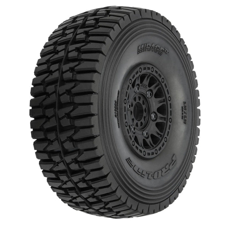 Proline 1022-410 1/7 Mirage TT BELTED F/R Tires MTD 17mm Blk Raid (2): Mojave 6S