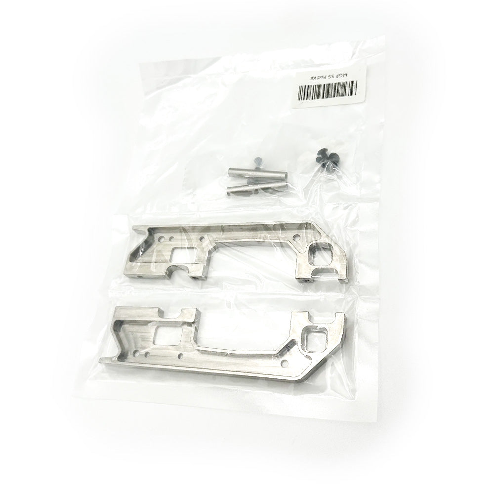 MultiGP® Pro Stock Frame - Stainless Steel Pod Kit (4pcs)