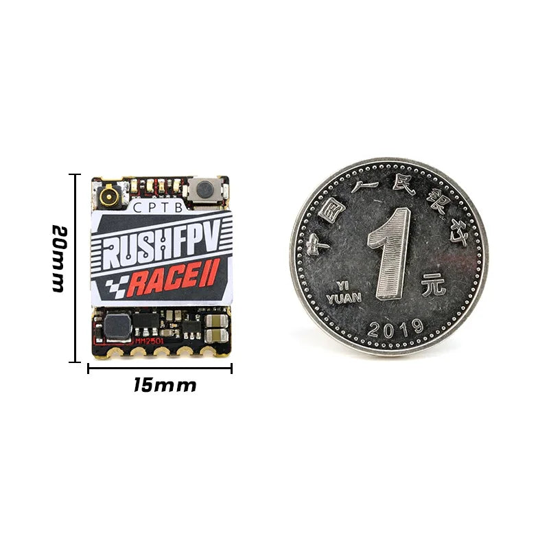 RUSH TANK Race II 200mW Analog VTX - Choose 37CH/48CH