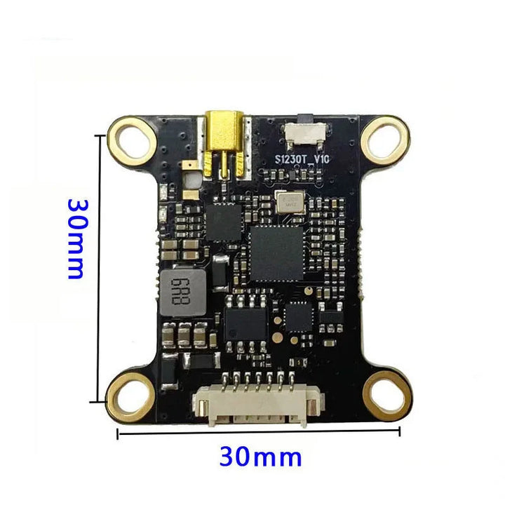 5.8Ghz 48CH 1.6W Analog SmartAudio VTX w/ MMCX Antenna