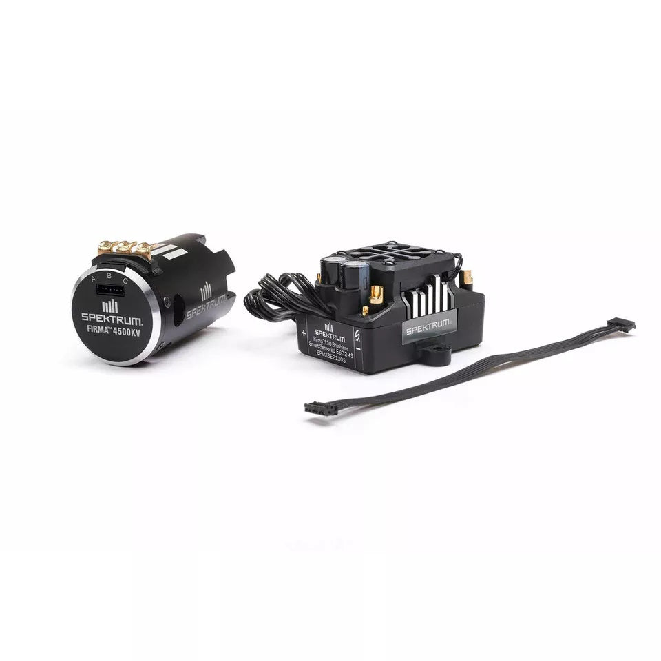 Spektrum XSEMC19 Firma Smart Sensored Motor/ESC 4500Kv Sensored Motor Combo