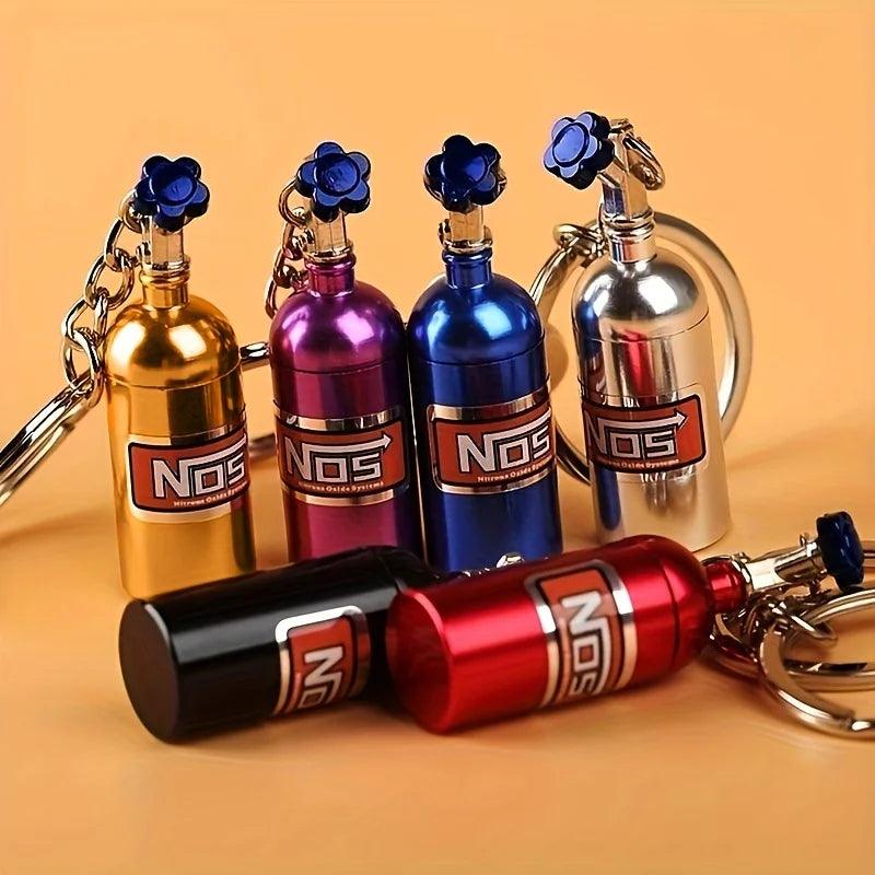 NOS Bottle 1/10th Scale Drone / RC Car Accessory + Key Chain - Choose Color