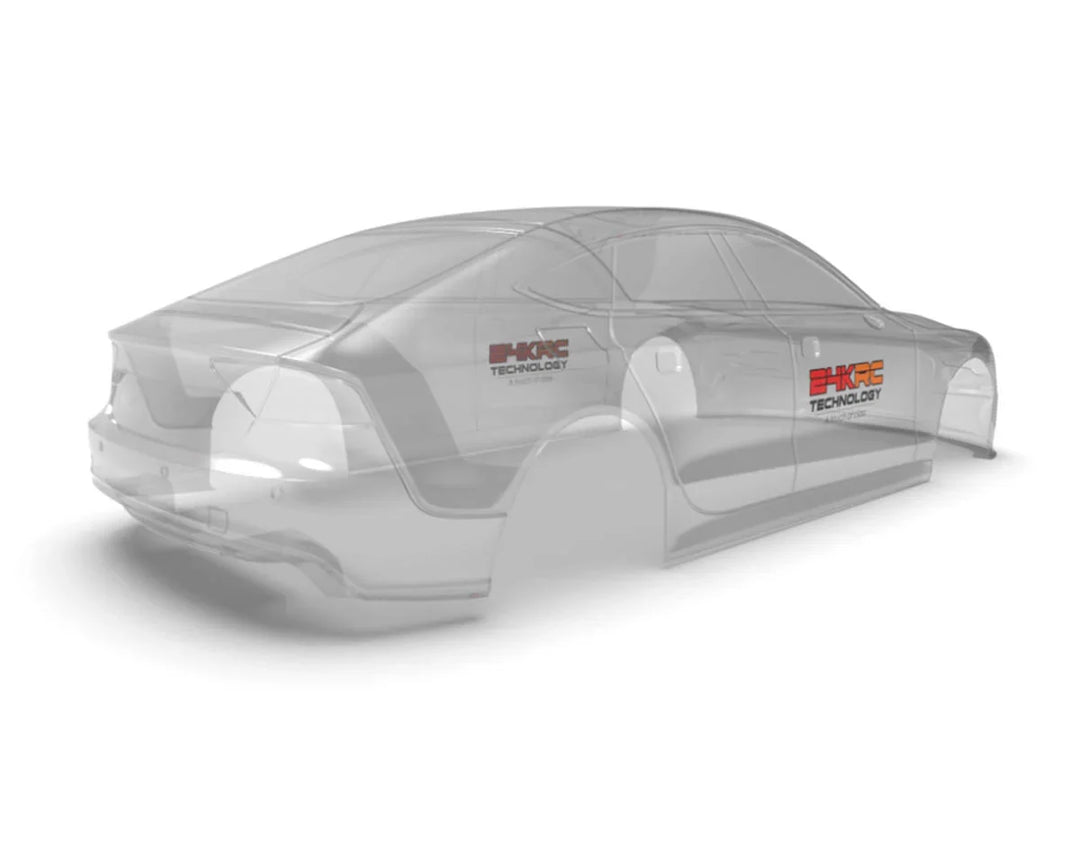 24K RC Technology 1/10 2013 Audi RS7 Sportback Drift Clear Body (257mm Wheelbase)