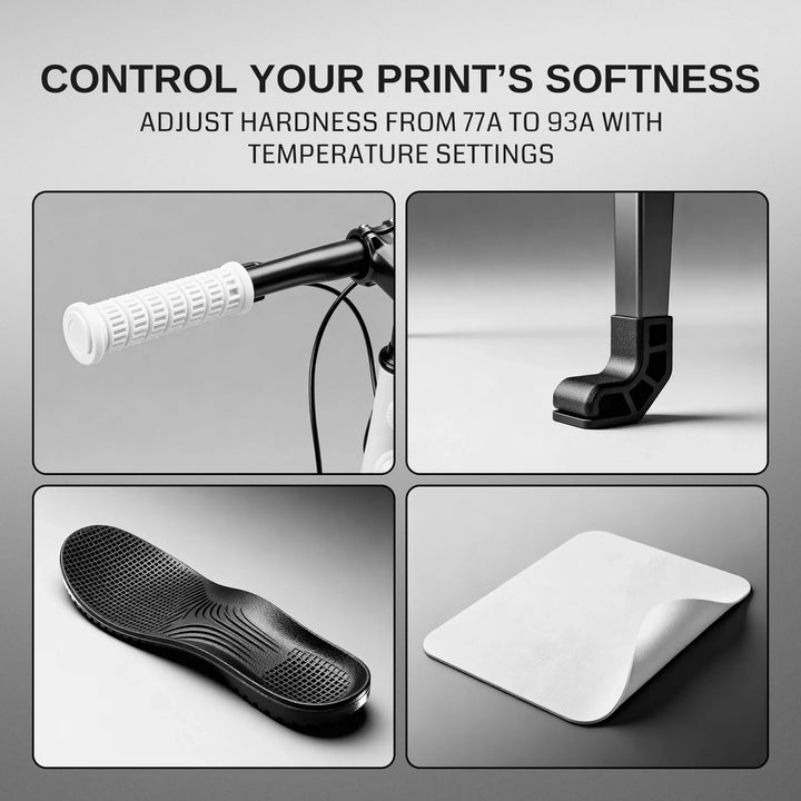 Lightweight TPU Filament 1.75mm, Foaming LW-TPU 77A–93A, High Resilience & Matte Finish