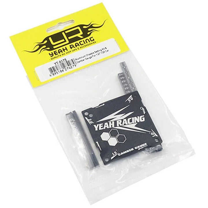 Yeah Racing YT-0175 Aluminum Chassis Set Up Tool Kit For 1/27 1/28 Mini-Z