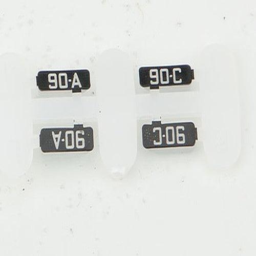 Kato 11650 N Alternate Numberboards for Kato EMD FP7A Milwaukee Road #90A, 90C