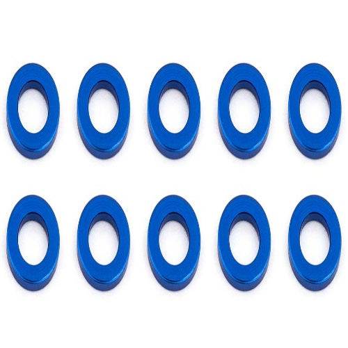 Associated 31382 Ballstud Washers, 5.5x1.0 mm Blue Aluminum Apex Scion RC10 SC10