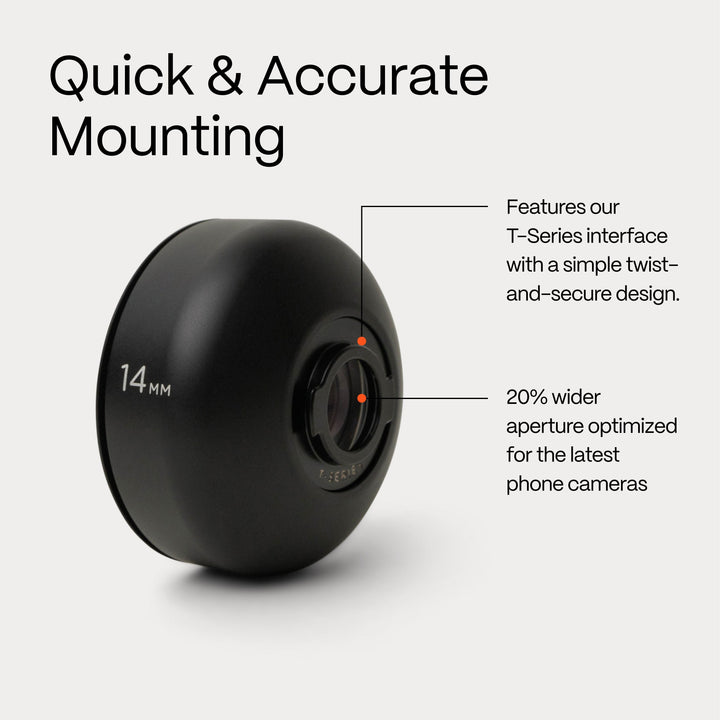 Fisheye 14mm Mobile Lens
