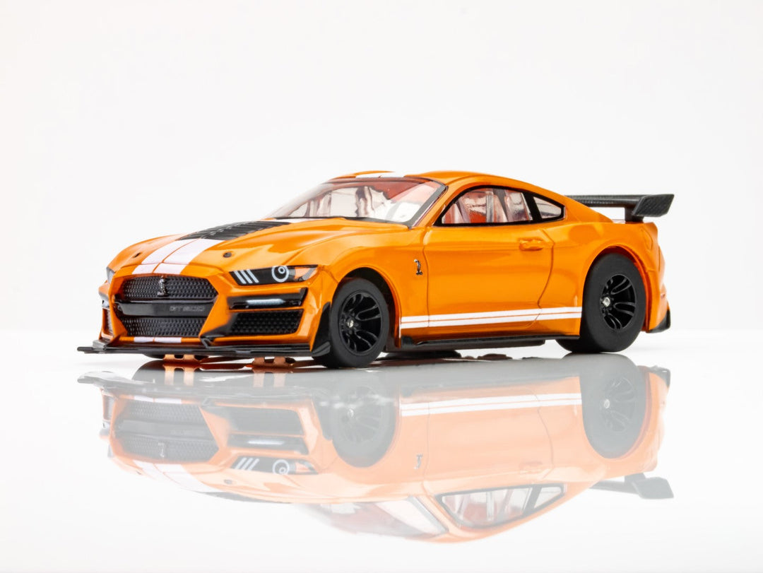 AFX 22069 Ford Mustang GT500 Twister Orange HO Scale Slot Car MegaG Plus