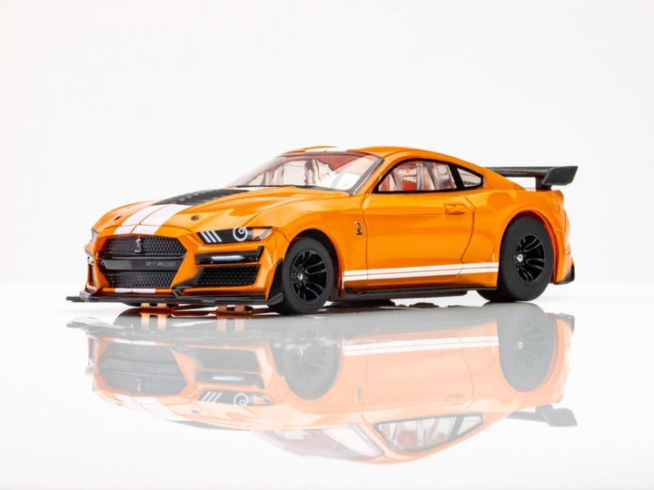AFX 22069 Ford Mustang GT500 Twister Orange HO Scale Slot Car MegaG Plus