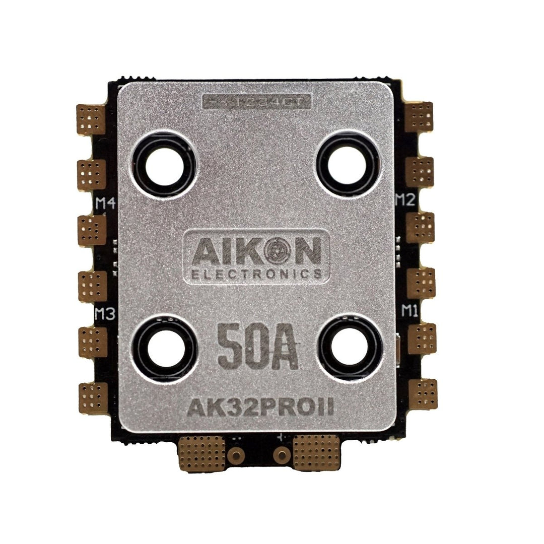 Aikon F7 Mini HD V3.1 2020 Flight Controller and AK32Pro II 4in1 50A 6S BLHeli32 ESC Stack - 20x20mm at WREKD Co.