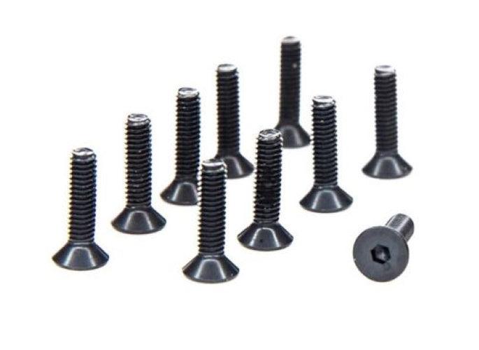 Axial AXI235168 M2.5 x 10mm Flat Head Screws (10) SCX10 III