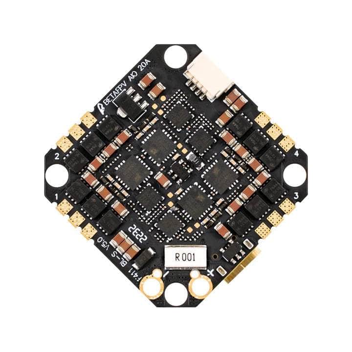BetaFPV F411 V5 2-4S AIO Whoop/Toothpick Flight Controller (w/ 20A 8Bit 4in1 ESC) - BMI270 at WREKD Co.