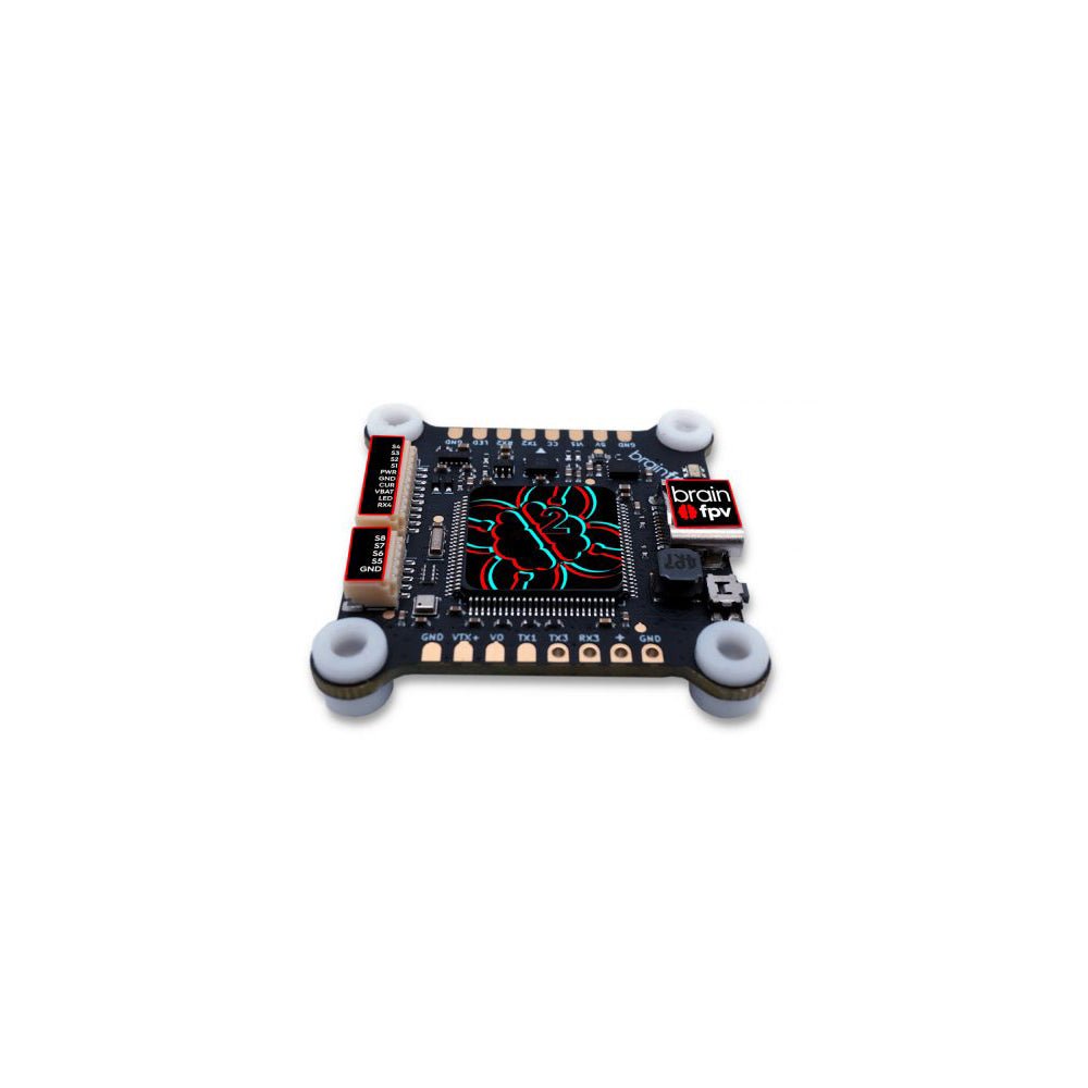 BrainFPV RADIX 2 Flight Controller Rev. 1.2 - 30x30mm at WREKD Co.