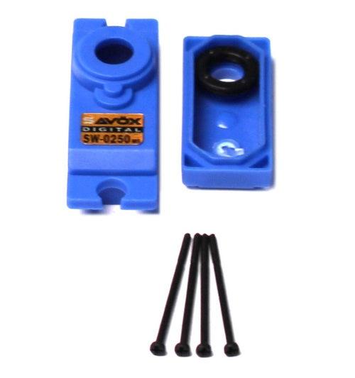 Savox SW0250MG Top And Bottom Servo Case w/4 Screws