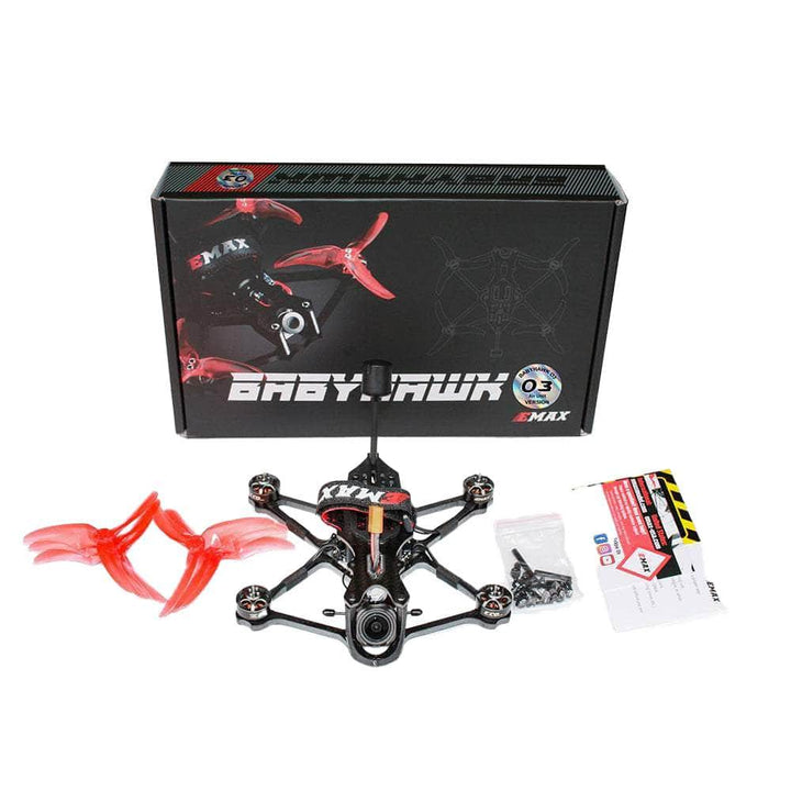 EMAX BNF Babyhawk 3.5" Micro Quad w/ DJI O3 Air Unit - ELRS at WREKD Co.