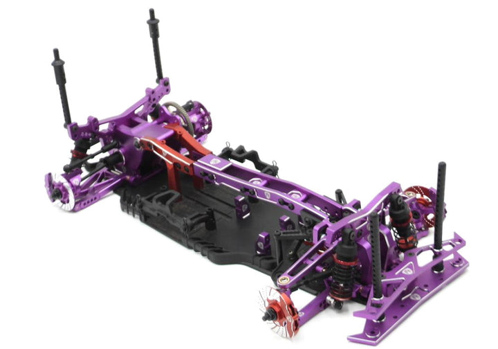 Powerhobby Aluminum Rear Lower Arms Purple MST RMX 2.5