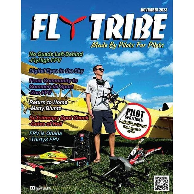 Fly Tribe Magazine Physical Copy 2023 - Novemeber Edition at WREKD Co.