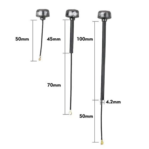 Flywoo Circular 5.8GHz U.FL Antenna - RHCP 115mm / 45mm Tube at WREKD Co.