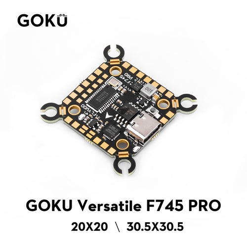 Flywoo Goku Versatile F745 Pro Flight Controller - 20x20mm & 30x30mm at WREKD Co.
