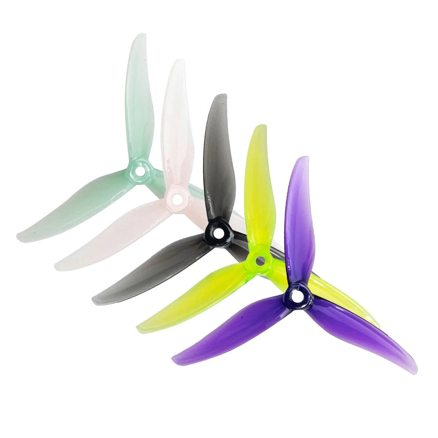 Gemfan Fury 5131-3 Tri-Blade Propellers (4 Pack) - Choose Color at WREKD Co.