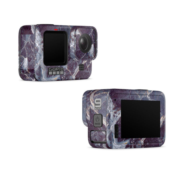 GoPro Hero 9 Black Marble Series Skins at WREKD Co.
