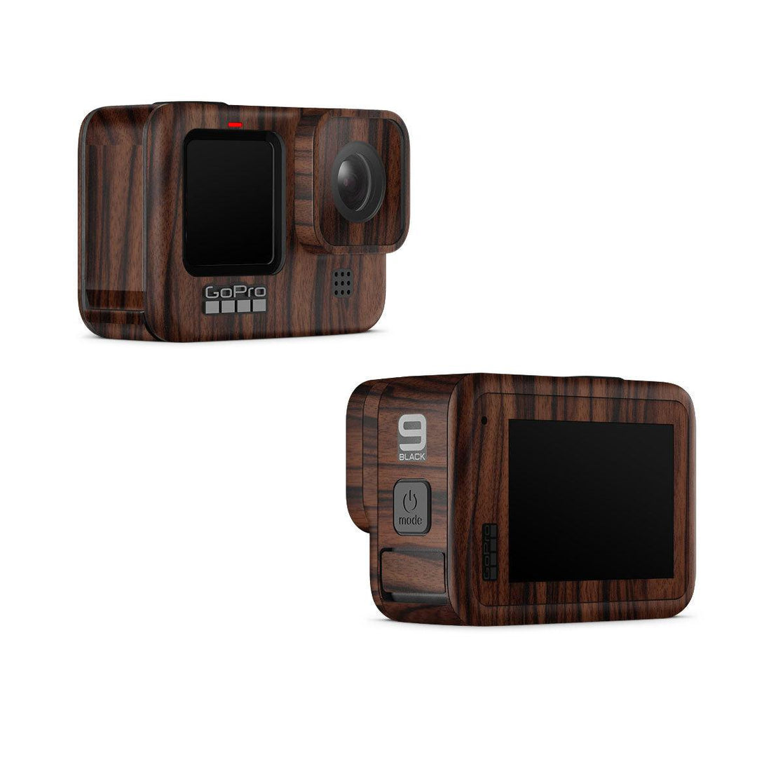 GoPro Hero 9 Black Wood Series Skins at WREKD Co.