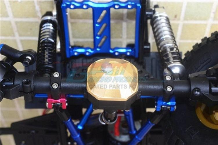 Gpm ES012AX-OC Brass Rear Gear Box Cover (5Pieces) Associated Enduro Sendra