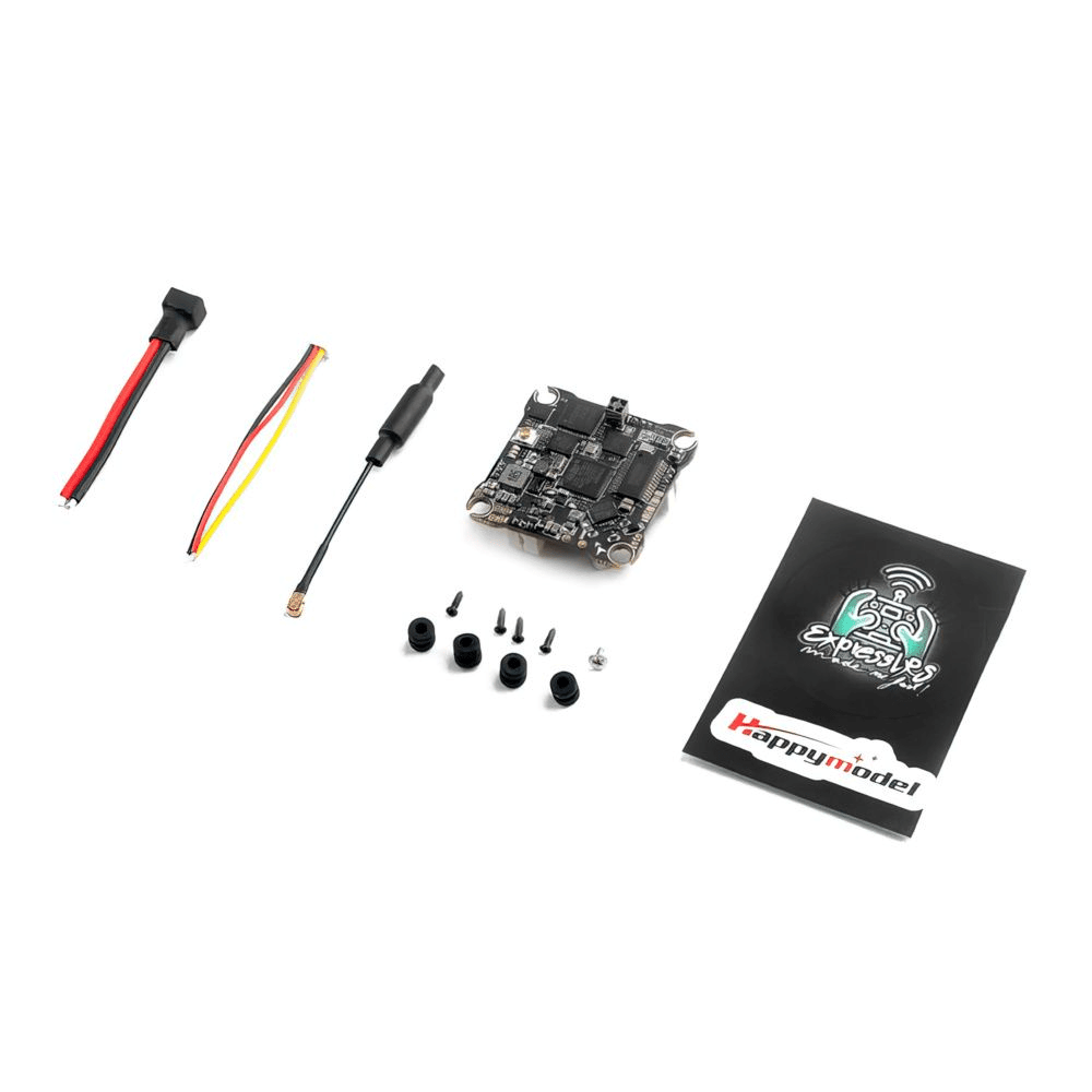 HAPPYMODEL X12 AIO 5-IN-1 BOARD - F4 FC + 12A ESC - ELRS 2.4GHz