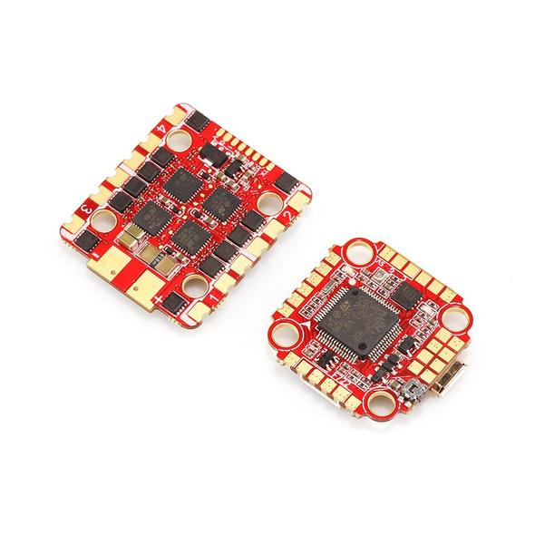 HGLRC Zeus F730 20x20mm Stack F722 Flight Controller w/ 3-6S 30A BL32 4in1 ESC at WREKD Co.