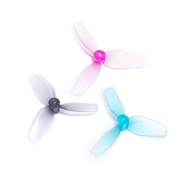 Hélices ultraligeras HQ Prop 1209-3 / 1,2" 31 mm Tri-Blade Micro / Whoop para eje de 1 mm (paquete de 4) - Elija el color