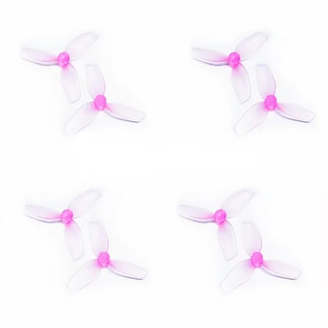 HQ Prop Ultralight 1209-3 / 1.2" 31mm Tri-Blade Micro / Whoop Props for 1mm Shaft (4 Pack) - Choose Color