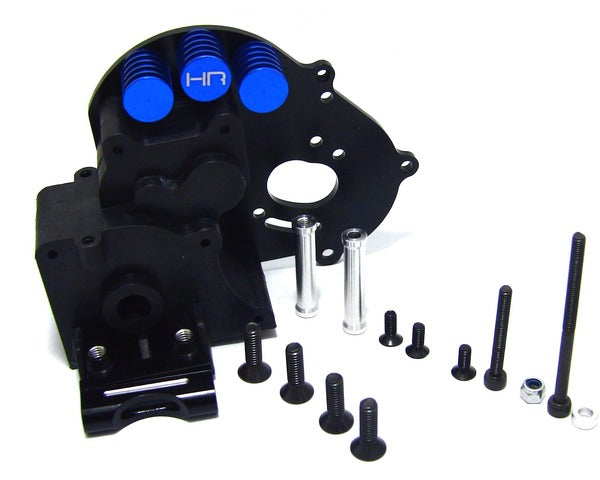 Hot Racing Composite Gear Case with Aluminum Motor Plate Slash Stampede Bandit