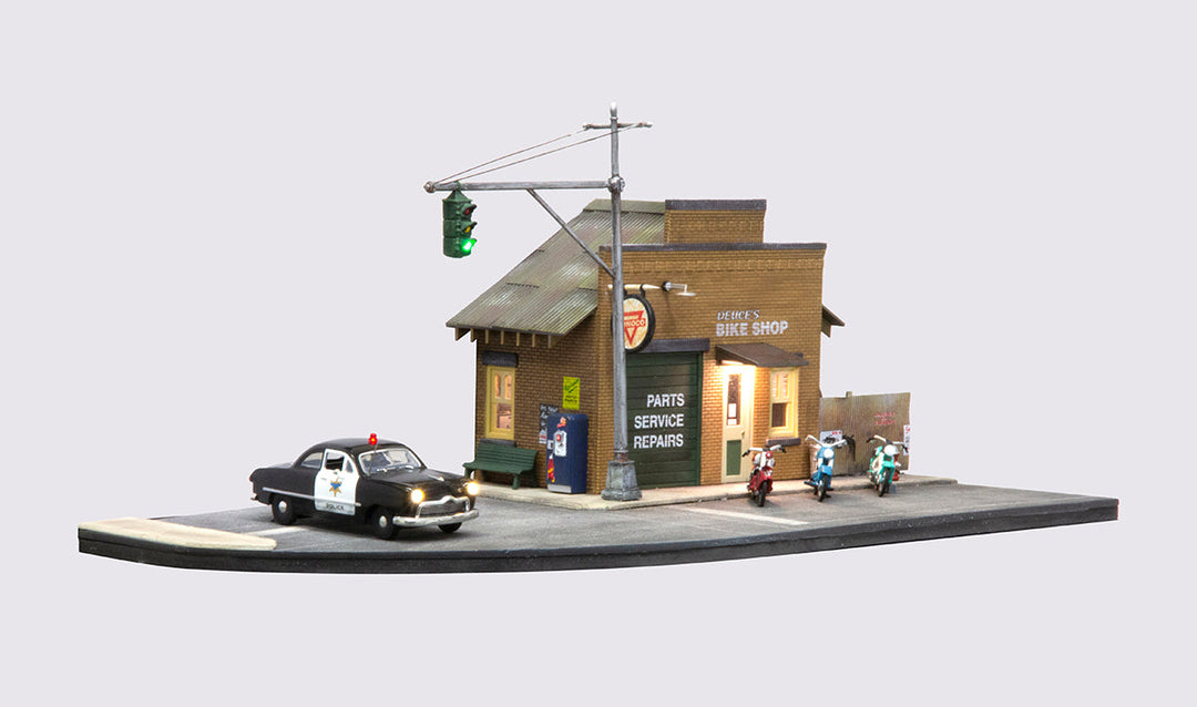 Woodland JP5666 O Scale Mast Arm Traffic Lights