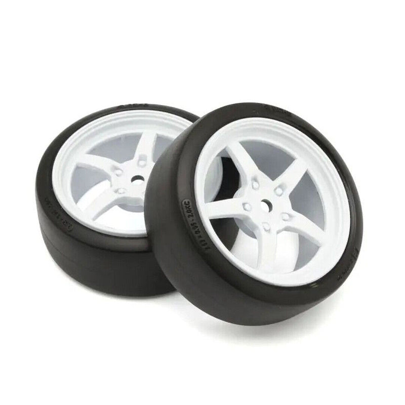 Kyosho FATH704WD Fazer Pre-Mounted Drift Tire w/5-Spoke (2) w/12mm Hex