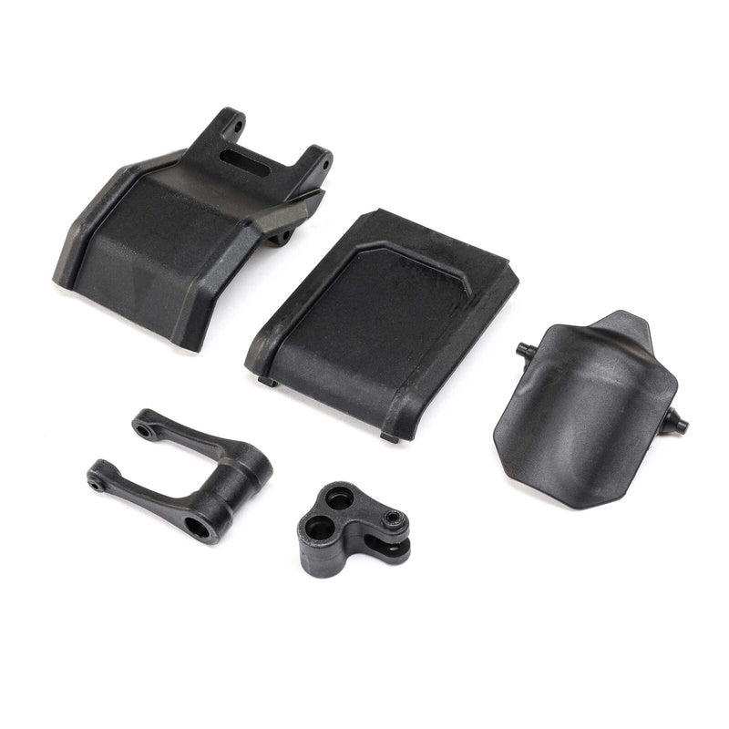 Losi LOS264001 Pull Rod, Knuckle & Skid Plates: Promoto-MX