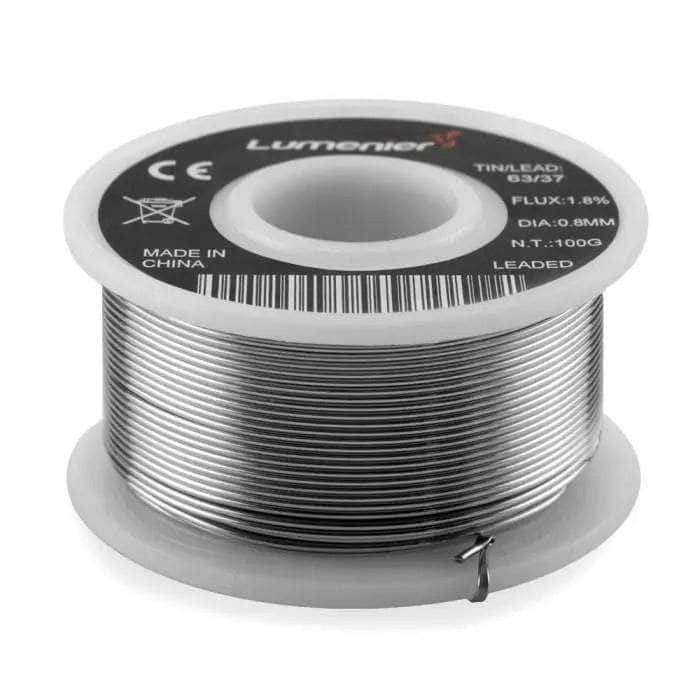 Lumenier Quad Solder - 63/37, 0.8mm 100g