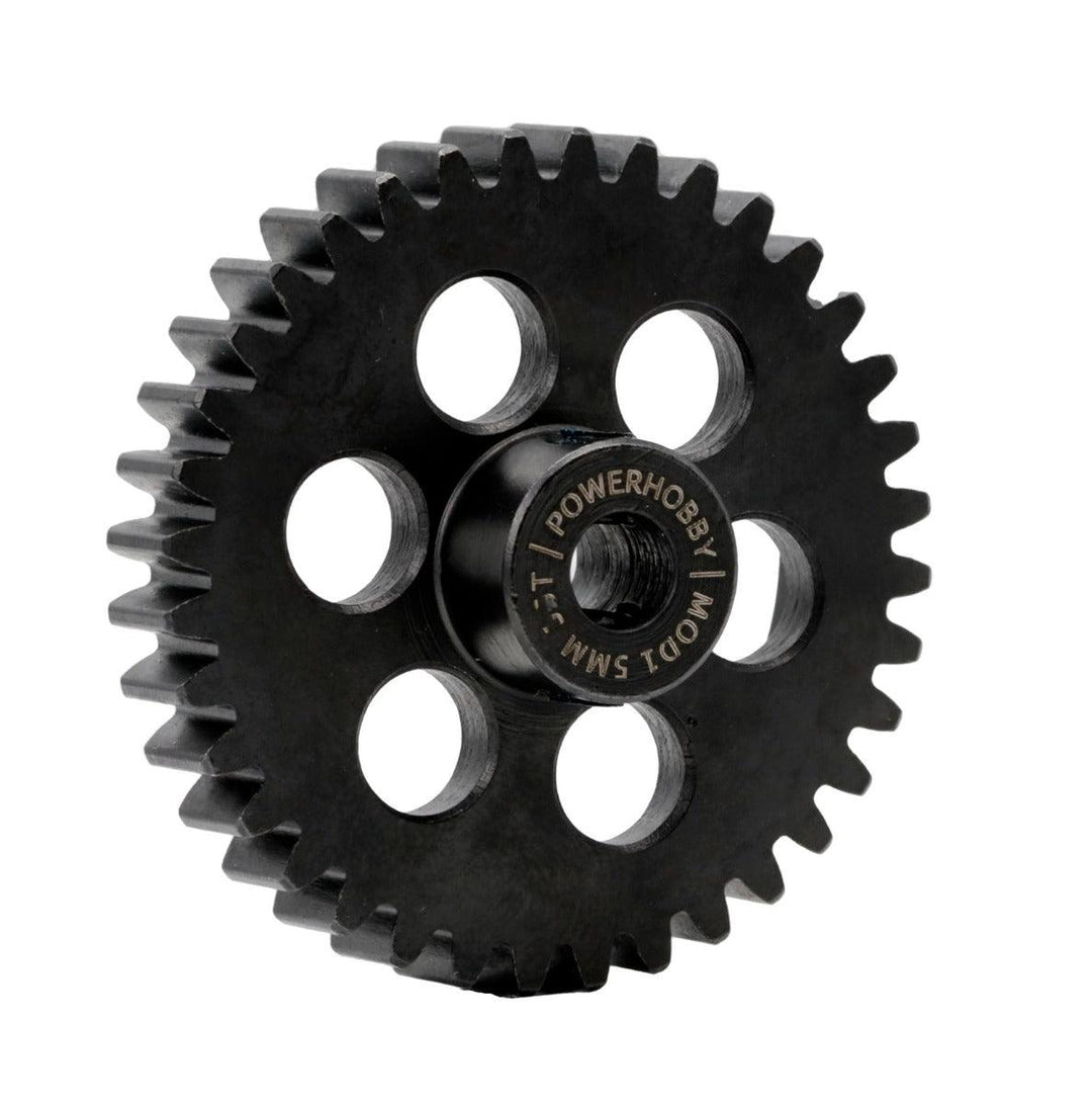 Powerhobby Hardened Steel 32T Mod1 5mm Pinion Gear Mod 1 Speed Run / Drag Racing