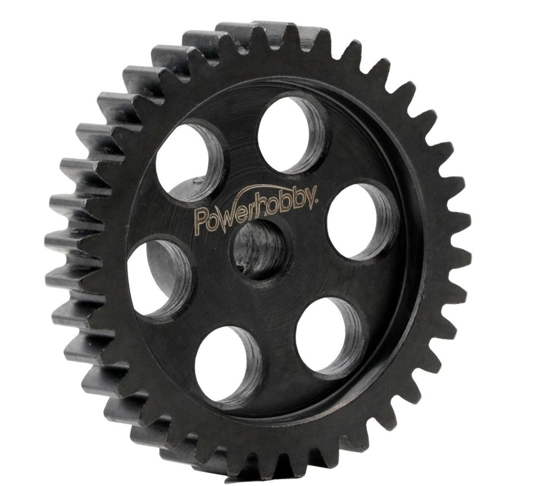Powerhobby Hardened Steel 32T Mod1 5mm Pinion Gear Mod 1 Speed Run / Drag Racing