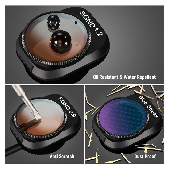 NEEWER 4 Pack ND and Effect Filter Set For DJI Mini 3/Mini 3 Pro at WREKD Co.