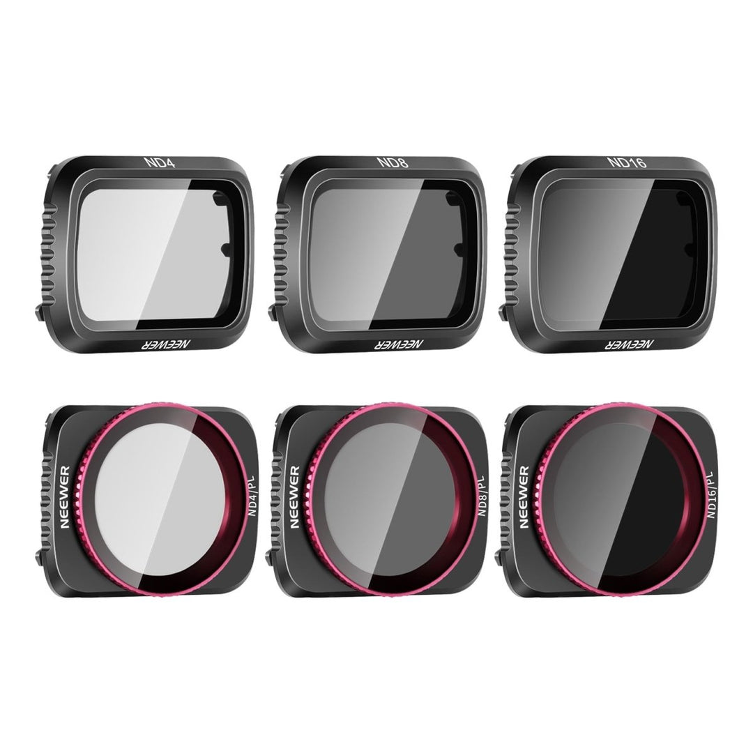 NEEWER 6 Pack ND/PL Filter Set For DJI Air 2 at WREKD Co.