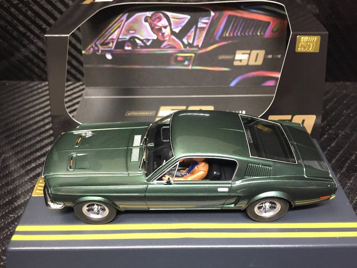 Pioneer BULLITT Ford Mustang 50th Anniversary Scalextric 1/32 Slot Car DPR P085