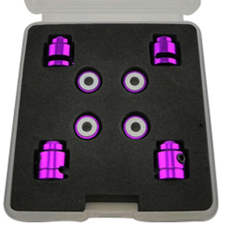 Powerhobby Crosshair Magnetic Body Mount / Mounting Kit 1/10 On Road Purple