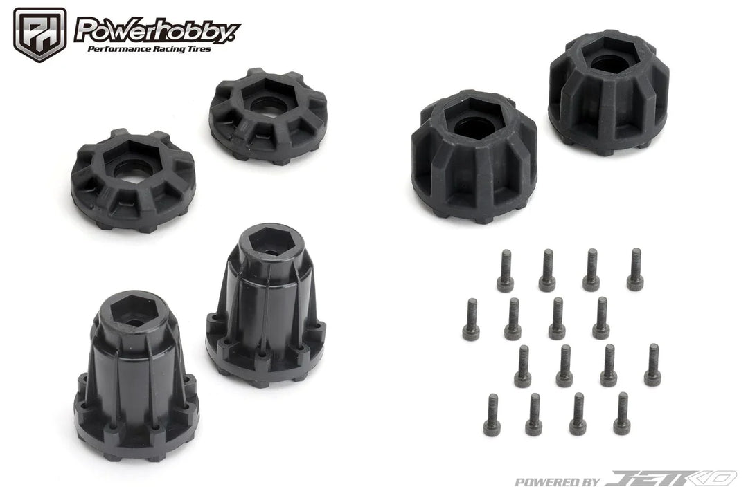 Powerhobby 1/8 MT 4.0 Slayer Belted Mounted Tires (2) 17MM