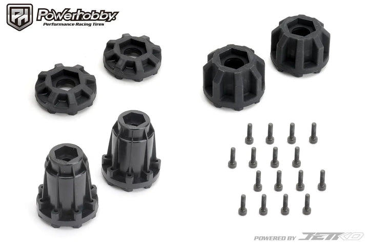 Powerhobby 1/8 MT 4.0 Slayer Belted Mounted Tires (2) 17MM