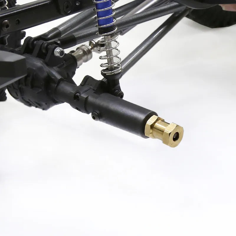 Powerhobby 17mm Brass Hex Wheels Hub Drive Adapter Axial SCX10